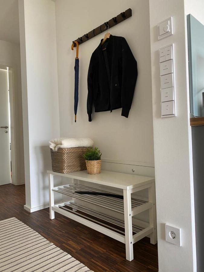 Modernes Apartment Am Hafen Mit Seeblick Grossraeschen Dış mekan fotoğraf